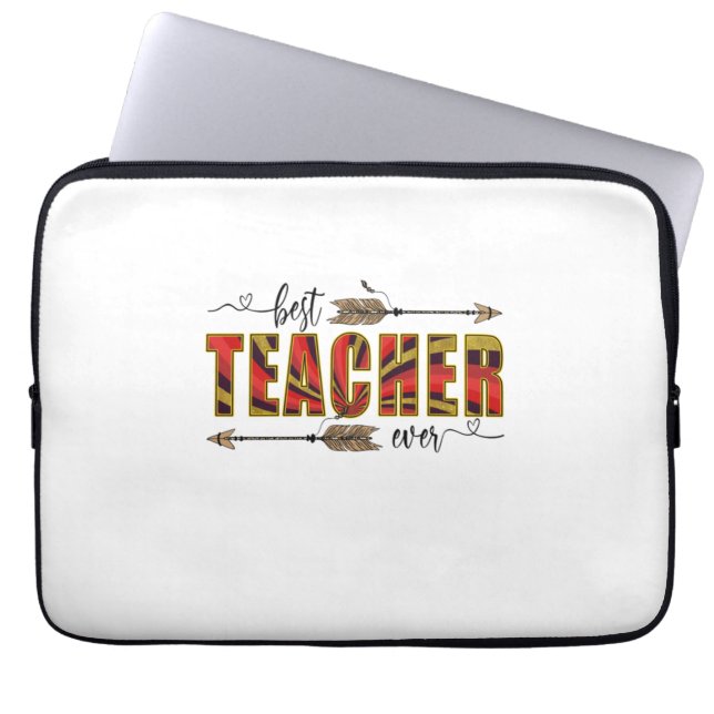 Housse Pour Ordinateur Portable Professeur Art Meilleur enseignant Evers (Devant)