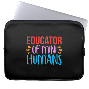 Housse Pour Ordinateur Portable Professeur D'Art Educateur De Mini Humain
