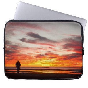 Housse Pour Ordinateur Portable Promenade de coucher du soleil