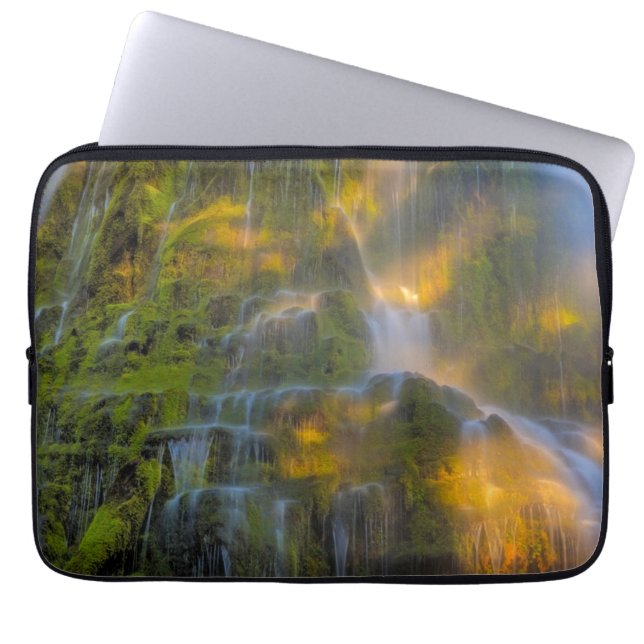 Housse Pour Ordinateur Portable Proxy Falls Three Sisters Wilderness Oregon (Devant)