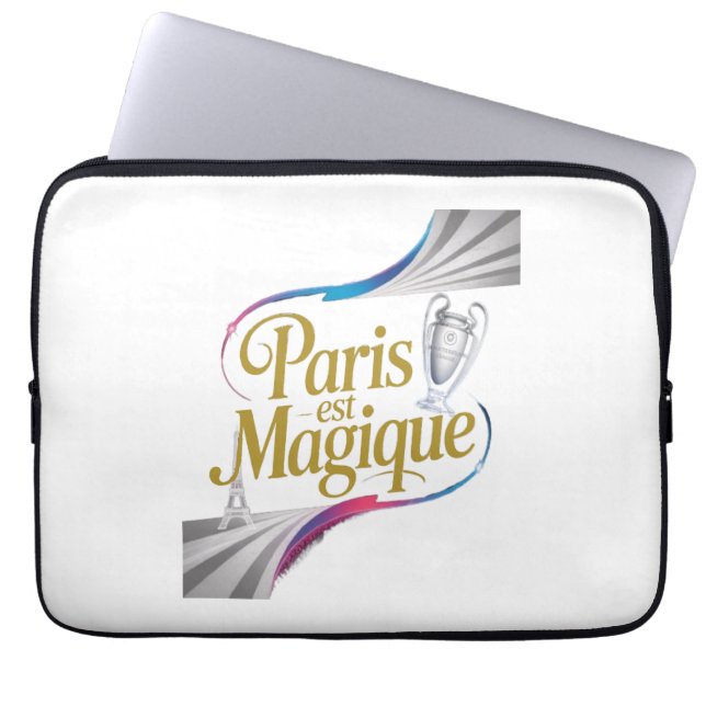 Housse Pour Ordinateur Portable PSG domine (Devant)