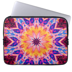 Housse Pour Ordinateur Portable Puissance d'Art à Motif Vibrant