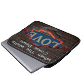 Housse Pour Ordinateur Portable Quand Les Murs Tombent (Devant bas)
