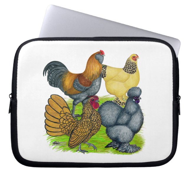 Housse Pour Ordinateur Portable Quatuor Bantam (Devant)