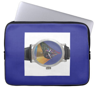 Housse Pour Ordinateur Portable Quelle heure est-il ? Décoratif