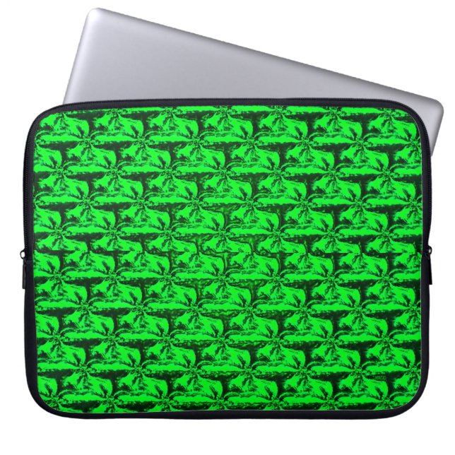 Housse Pour Ordinateur Portable Queues de baleines... (Devant)