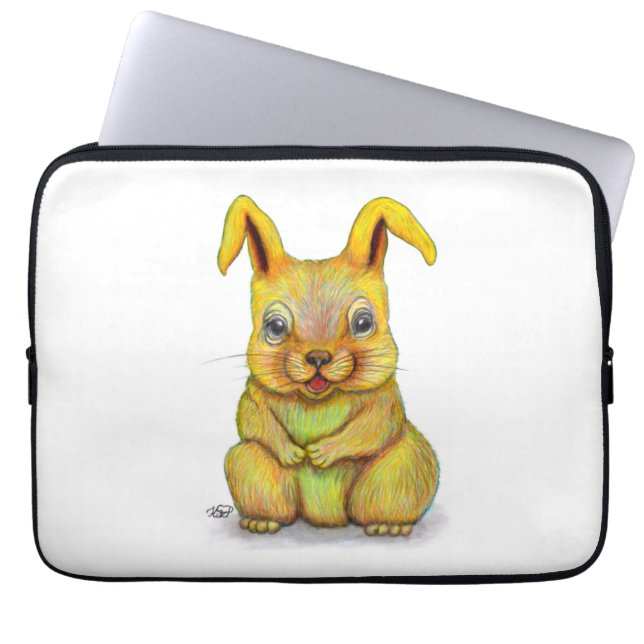 Housse Pour Ordinateur Portable Rabbit d'eau (Devant)