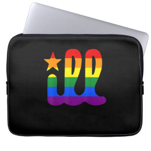 Housse Pour Ordinateur Portable Rainbow Pride Amour ill Philadelphia Philly Gay Pr