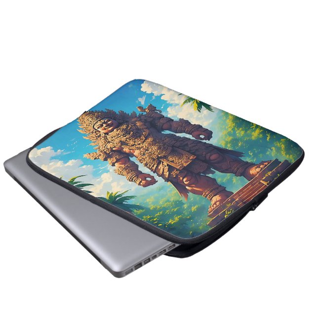 Housse Pour Ordinateur Portable “Raksasa Nusantara” (Géant de l'Archipel) (Devant bas)