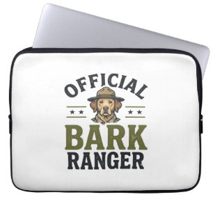 Housse Pour Ordinateur Portable Ranger de l'aboiement officiel Graphique vintage d