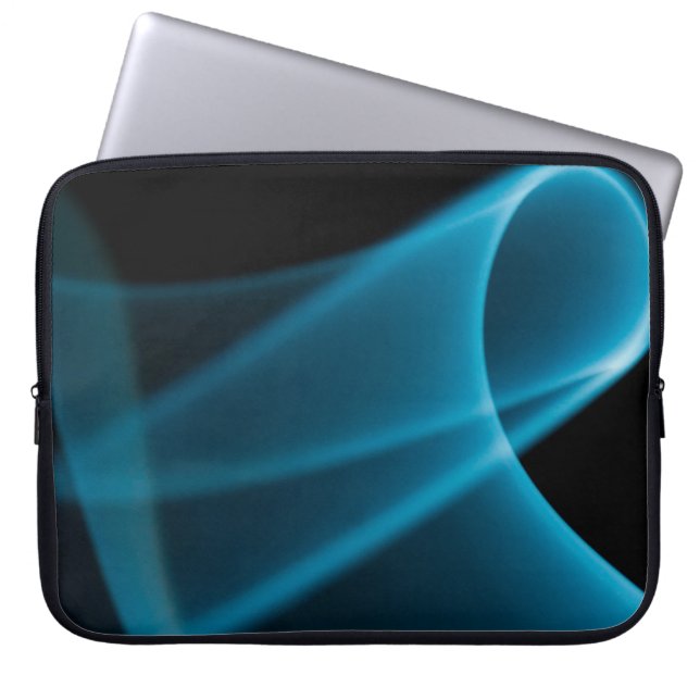 Housse Pour Ordinateur Portable Rayon bleu clair (Devant)