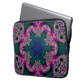 Housse Pour Ordinateur Portable Rayon fractal (devant gauche)