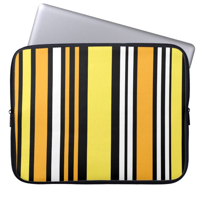 Housse Pour Ordinateur Portable Rayures (Devant)