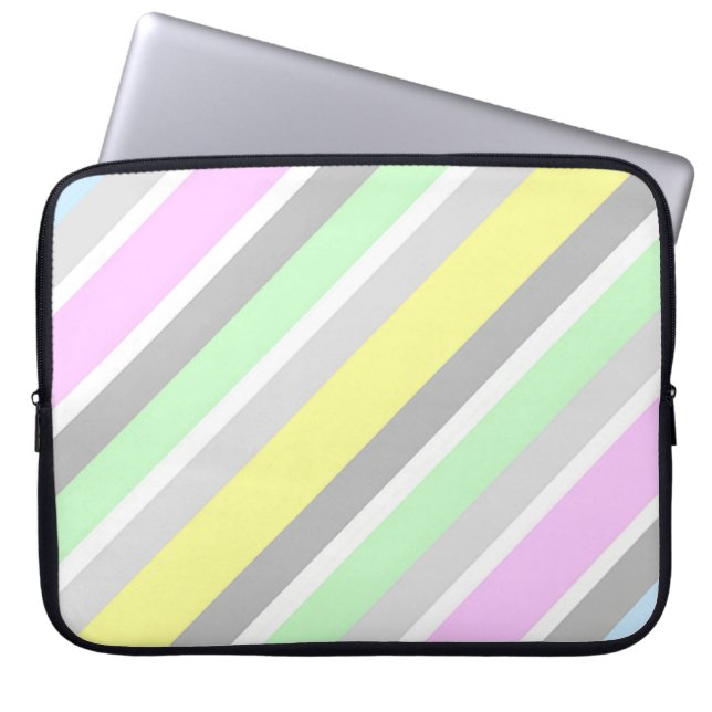 Housse Pour Ordinateur Portable Rayures (Devant)