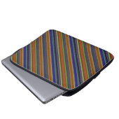 Housse Pour Ordinateur Portable Rayures de plage (Devant bas)