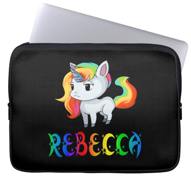 Housse Pour Ordinateur Portable Rebecca Licorne (Devant)
