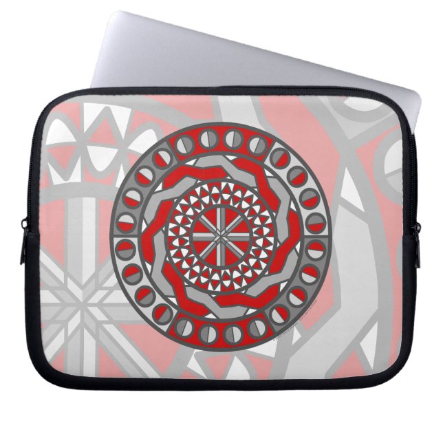 Housse pour ordinateur portable Red Machinery (Devant)