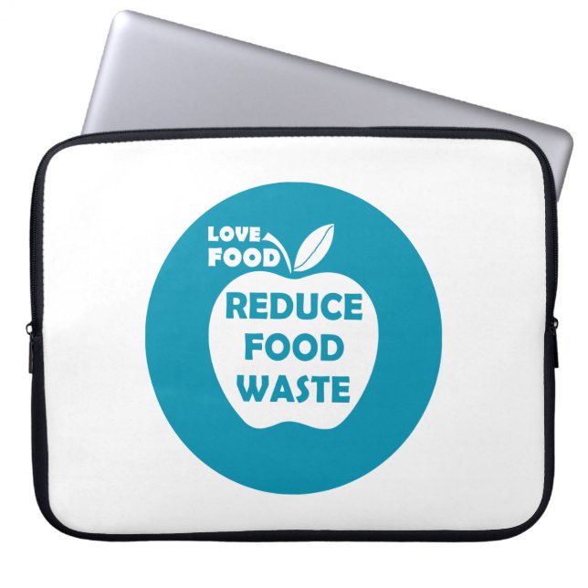 Housse Pour Ordinateur Portable réduire les déchets alimentaires (Devant)