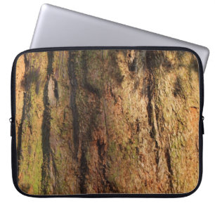 Housse Pour Ordinateur Portable Redwood Bark Photo Texture