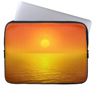 Housse Pour Ordinateur Portable Réflexion du coucher de soleil