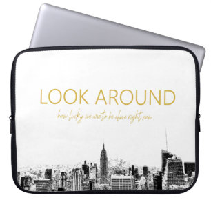 Housse Pour Ordinateur Portable Regardez autour - Hamilton
