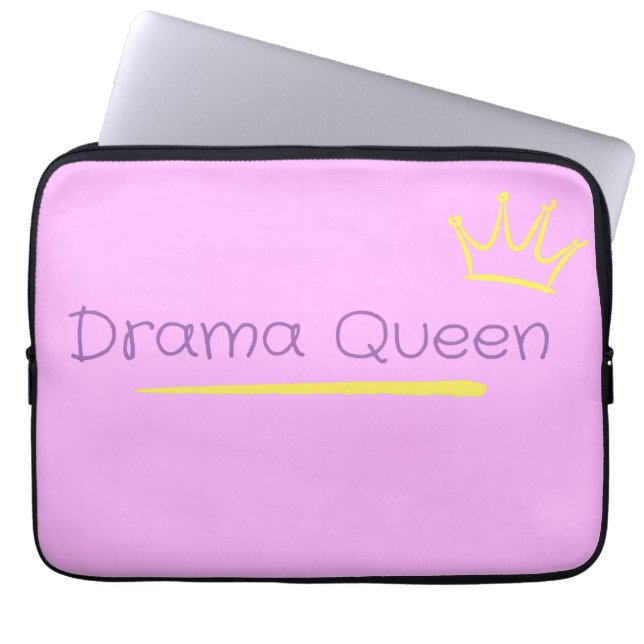 Housse Pour Ordinateur Portable Reine du Drame (Devant)