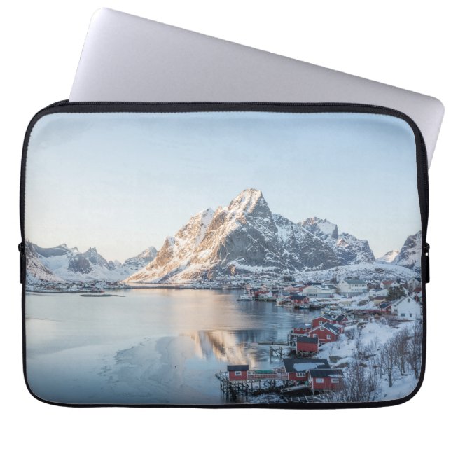 Housse Pour Ordinateur Portable Reine Lofoten Norvège (Devant)