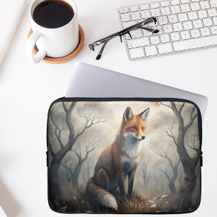 Housse Pour Ordinateur Portable Renard mystique de la forêt