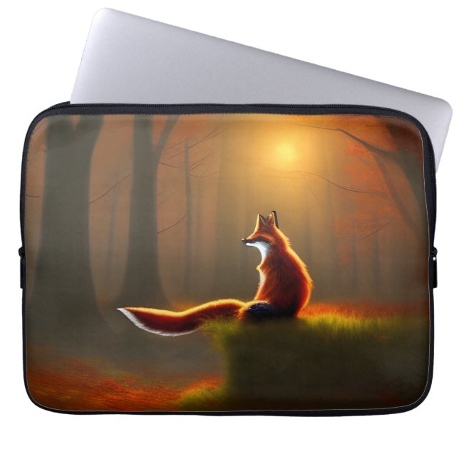 Housse Pour Ordinateur Portable Renard rêvé (Devant)