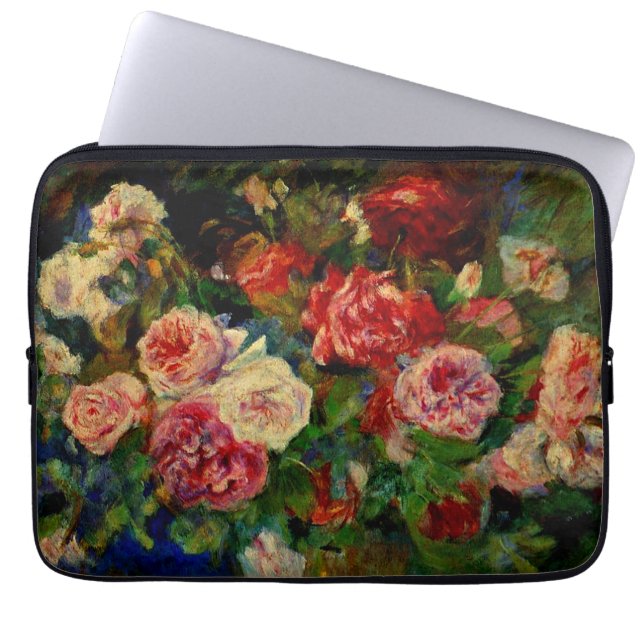 Housse Pour Ordinateur Portable Renoir - Rose, (Devant)