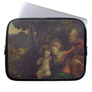 Housse Pour Ordinateur Portable Reposez-vous pendant le vol en l'Egypte, c.1510-12