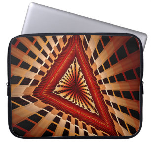 Housse Pour Ordinateur Portable Réseau Fantastique 3D Fractale Moderne Design Grap