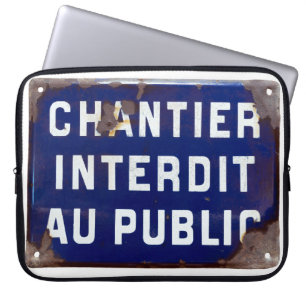 Housse Pour Ordinateur Portable Restez en dehors !