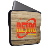 Housse Pour Ordinateur Portable Retro. (Devant droit)