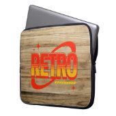 Housse Pour Ordinateur Portable Retro. (devant gauche)