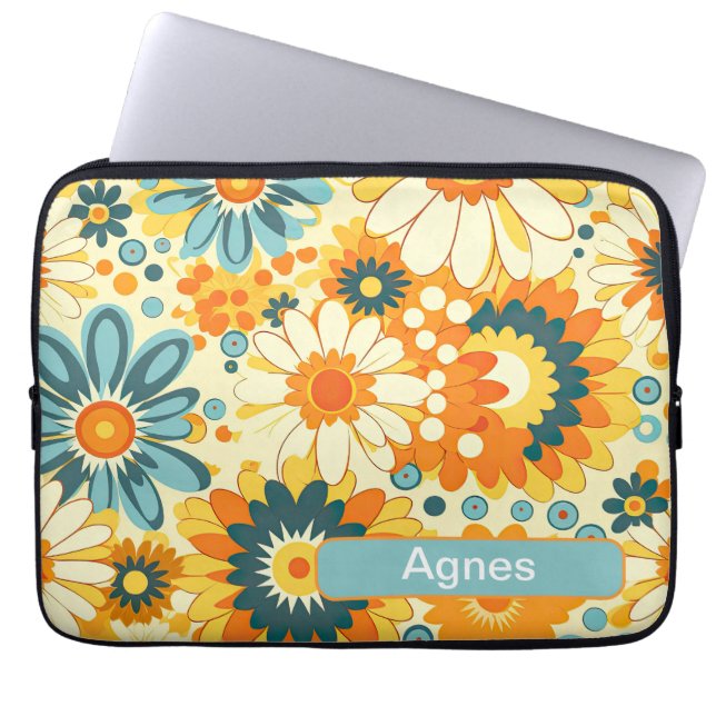 Housse Pour Ordinateur Portable Rétro 14 (Devant)