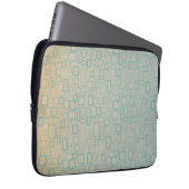 Housse Pour Ordinateur Portable Rétro Aqua (Devant droit)