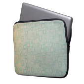 Housse Pour Ordinateur Portable Rétro Aqua (devant gauche)