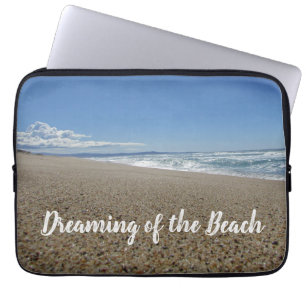 Housse Pour Ordinateur Portable Rêves de la plage Côte Ouest Photo Océan Pacifique