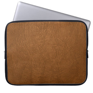 Housse Pour Ordinateur Portable Revêtement Brown en cuir de vache