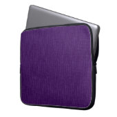 Housse Pour Ordinateur Portable Revêtement de base du tissu de rinçage violet (devant gauche)