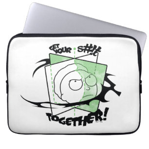 Housse Pour Ordinateur Portable RICK ET MORTY™ Remettez-vous les idées en place