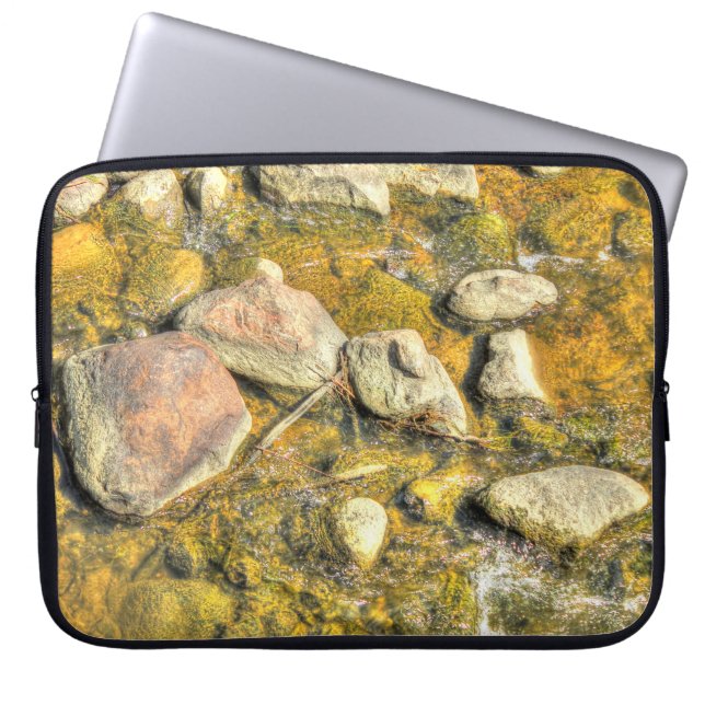 Housse Pour Ordinateur Portable Rivières Rocks (Devant)
