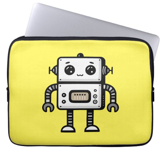 Housse Pour Ordinateur Portable Robot (Devant)