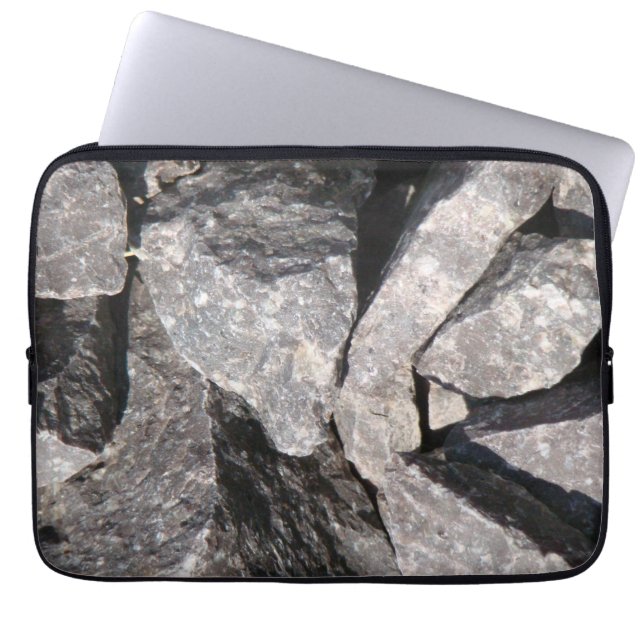 Housse Pour Ordinateur Portable Roche de granit perdu (Devant)