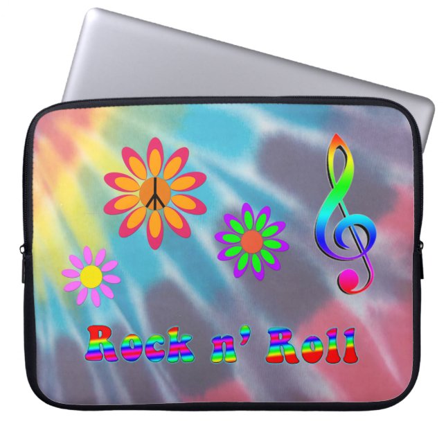 Housse Pour Ordinateur Portable Rock n'Roll (Devant)
