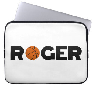 Housse Pour Ordinateur Portable Roger Basketball