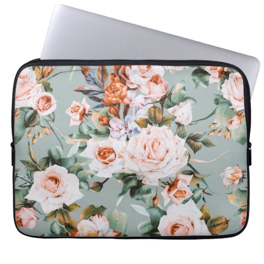 Housse Pour Ordinateur Portable Romantic Blossom Haven (Devant)