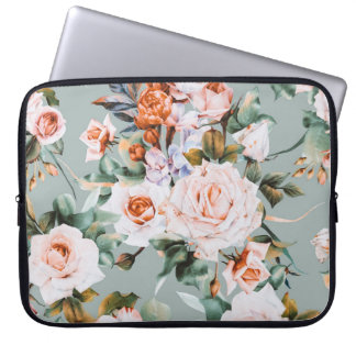 Housse Pour Ordinateur Portable Romantic Blossom Haven