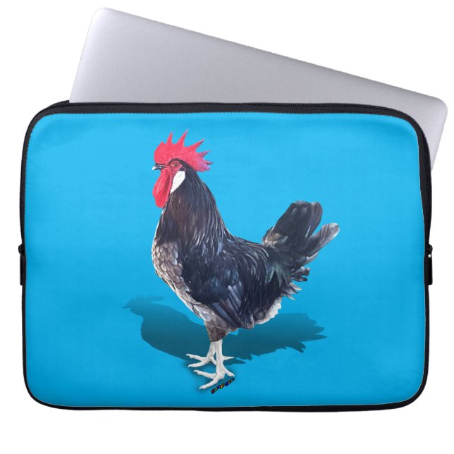 Housse Pour Ordinateur Portable Rooster de Minorque (Devant)